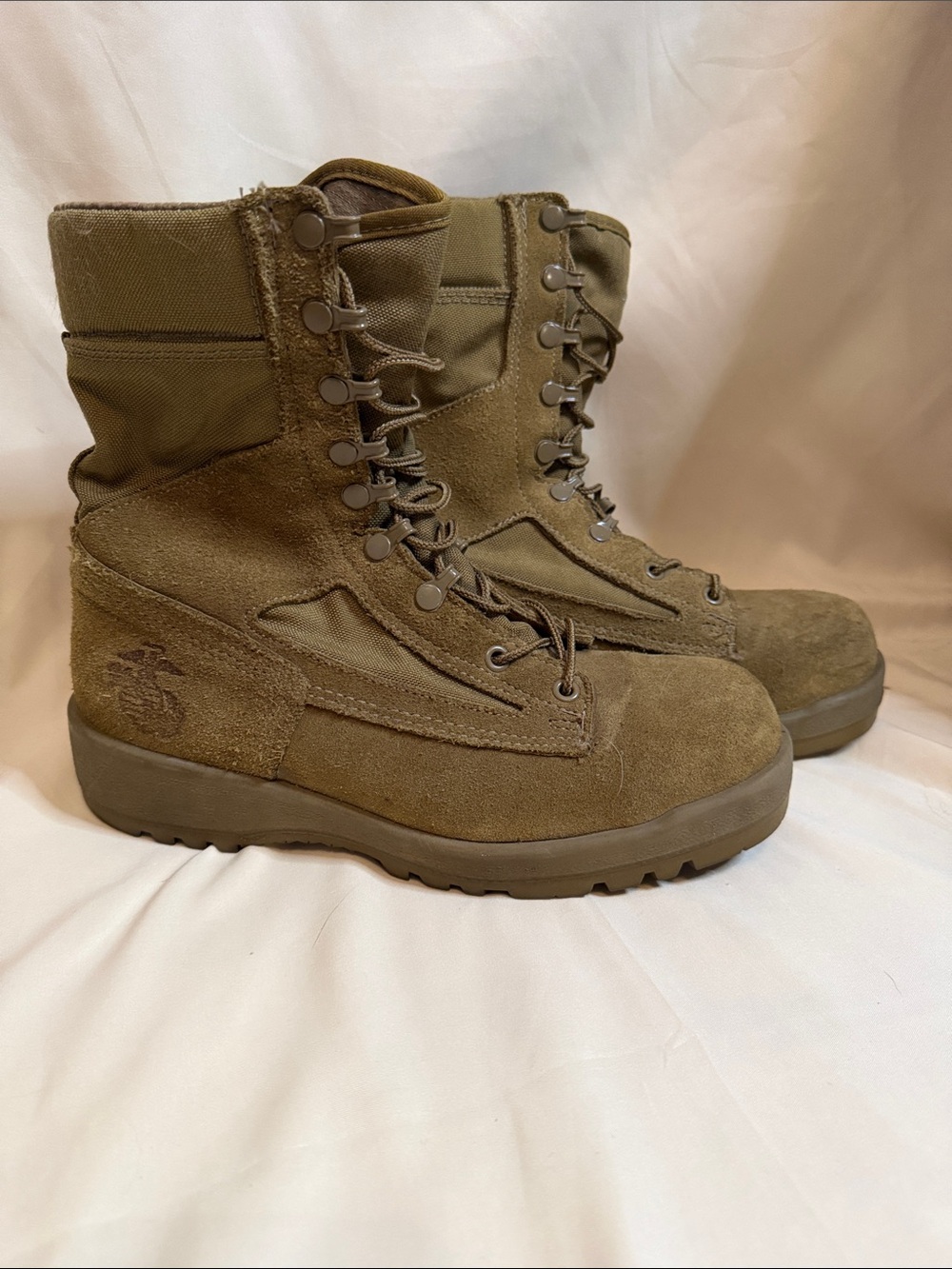 Marine Corps Bates Olive/Brown Tactical Boots